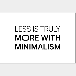 Less Is Truly More With Minimalism Posters and Art